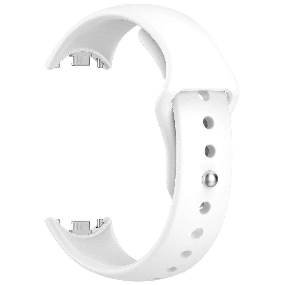 Replacement Silicone Strap for Xiaomi Band 10 9 8 with Solid Color Reverse Buckle Durable Comfortable Fitness Tracker Accessory