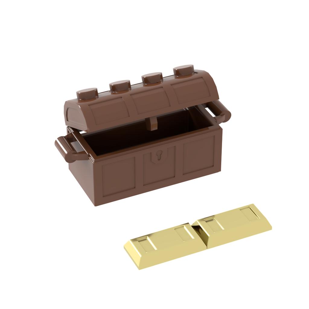Schatzsuche Spielzeug Bargeld Dollar Diamanten Gold Modelle Kompatible Bausteine Minifiguren MOC Zubehör Schatz