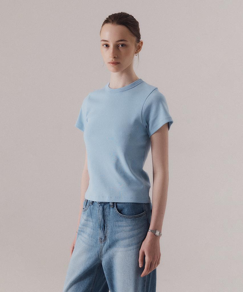 SILN Classy Essential T-Shirt (Pale Blue)