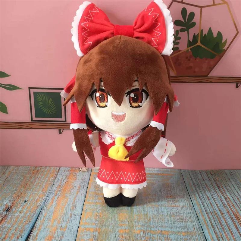 Touhou Project Plush Doll Toy 20cm Hakurei Reimu Kirisame Marisa Cute Soft Stuffed Pillow Birthday Gift Cosplay