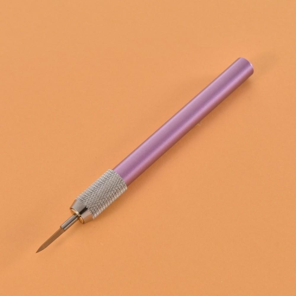 Steel Triangular Scribing Cutter Curved Edge Panel Line Tool Plastic Engraving Tool  Flash Removal