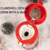Christmas Thermos Cup Cartoon Christmas Tree Stainless Steel Insulated Mug Outdoor Travel Coffee Cup Christmas Childrens Gift