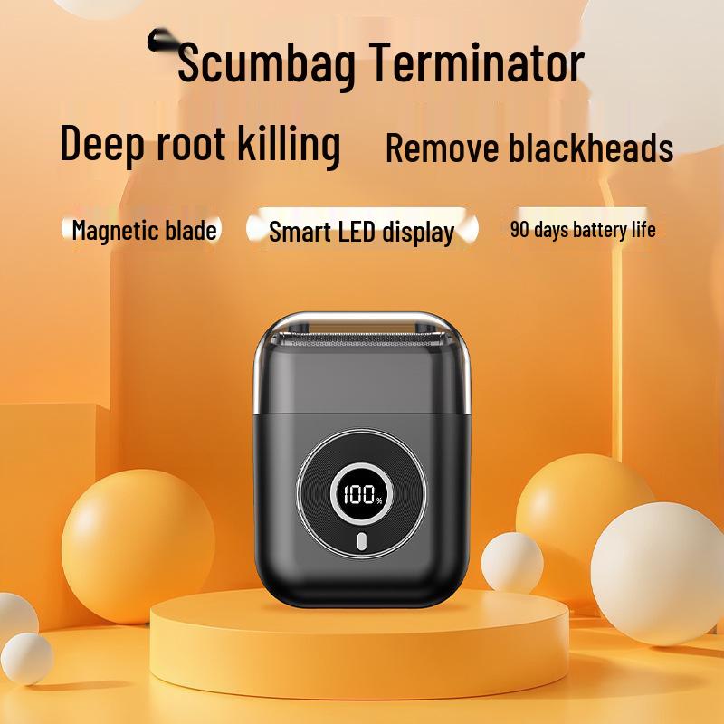 Portable Dual-Use Electric Shaver: Waterproof, Full-Body, Wet/Dry, Magnetic Travel Razor
