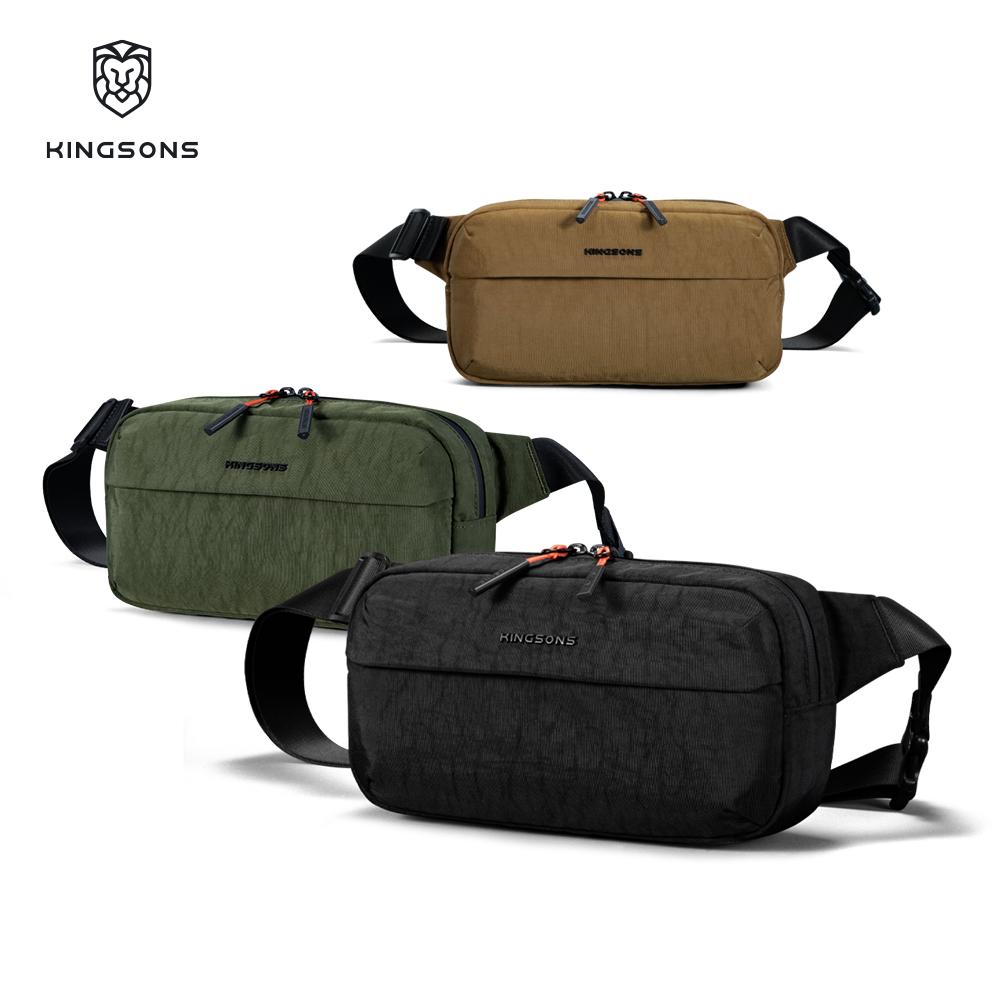 Kingsons Urban Ride Lite Sling Herren Damen Brusttasche Kleine Umhängetasche 420D Nylon Wasserdicht Minimalistisch Reisen Leicht