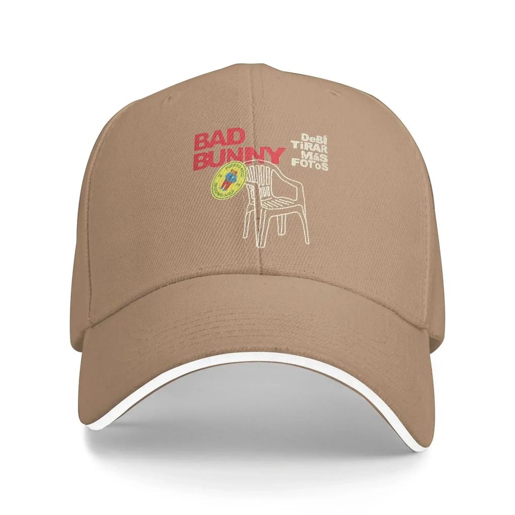Women Unisex DTMF Debi Tirar Mas Fotos Outdoor Hat Spring Bad Bunny New Album Adjustable Cap Casual Baseball Cap Sports Hats