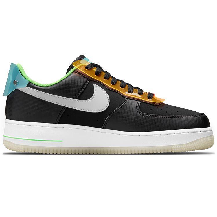 Nike Air Force 1 07 LV8 Have a Good Game Herren-Sneaker Schwarz Weiß-Weiß Green-Strike DO7085-011