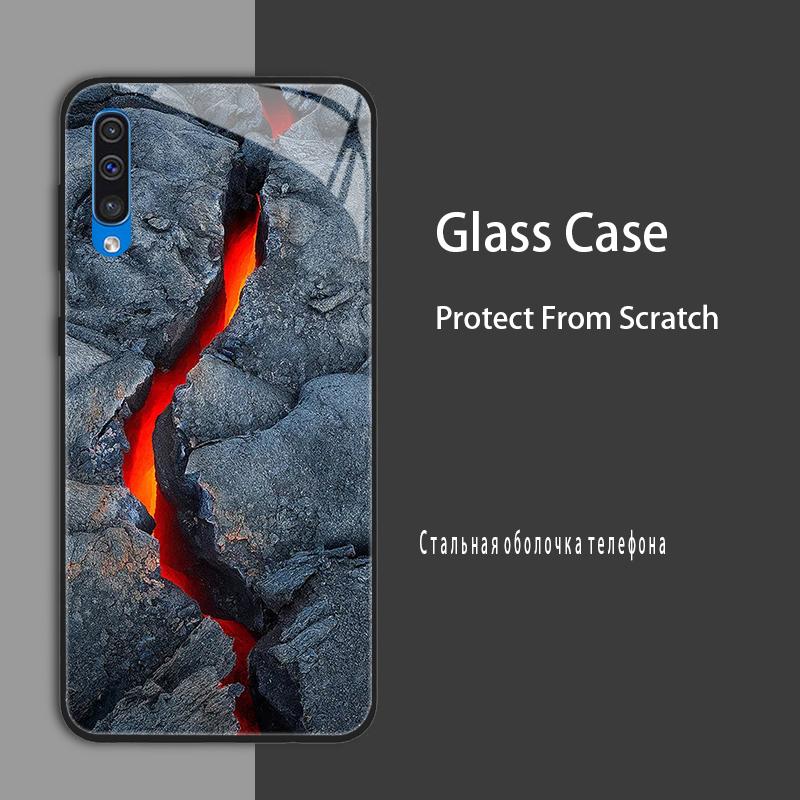 

Для Samsung Galaxy A50 A50S A30S Чохол-кришка Захисний чохол із загартованого скла Жорсткий чохол-бампер Для Samsung A20 A30 A51 A71 5G Захисний чохол For Samsung A30S