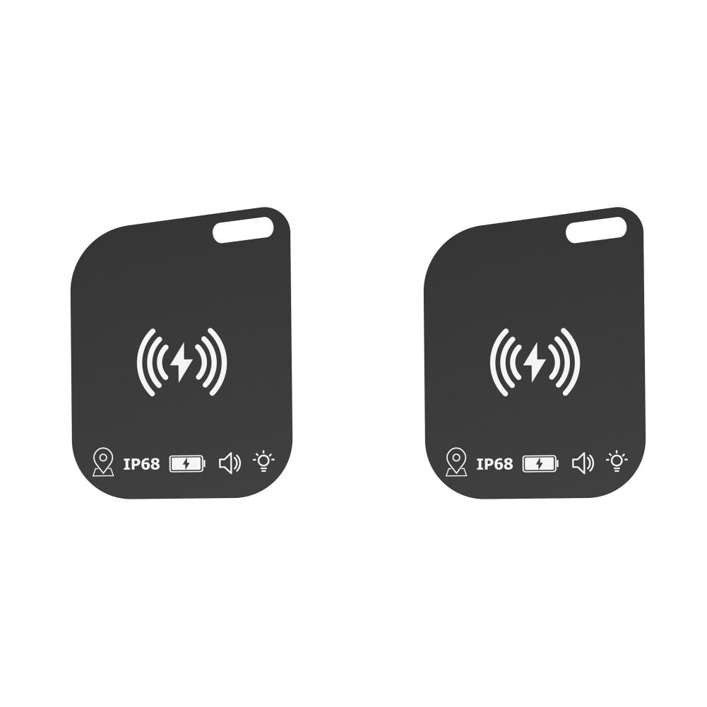 Wireless Charging Item Card Finder IPX68 Waterproof Works for Apple Find My Wallet Anti-loss Card for Effortless Wallet Tracking