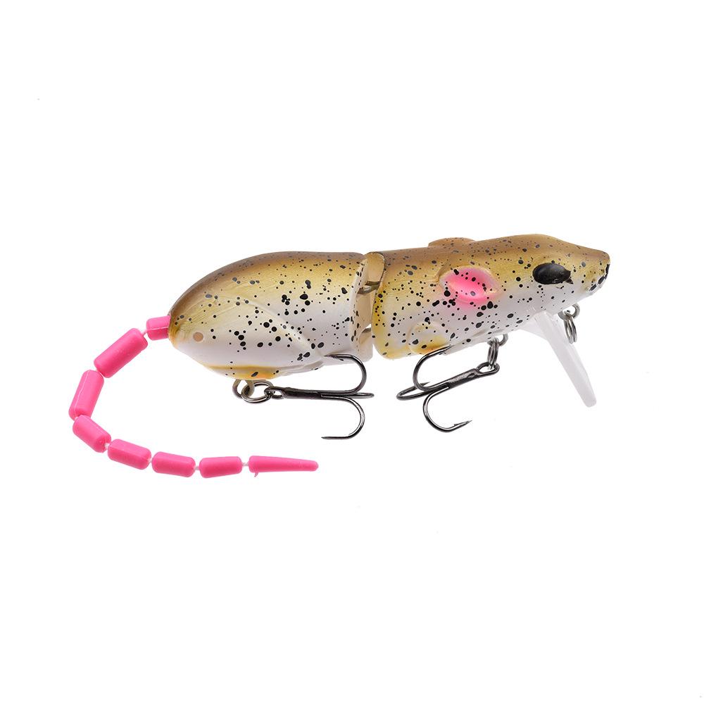15,5g/15,5cm Bionischer Gelenk-Wobbler - Weitwurf-Maus und Asp-Imitation 9008