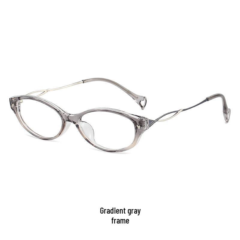 

Retro Cat-Eye TR Glasses: Stylish Decorative Goggles for Office and Study (G6024)