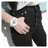 Casio BABY-G Fashion Trend Contrast Color Vitality Street Classic Pointer Dual Display Sports Waterproof Quartz Movement Japanese and BA-110PP-7A