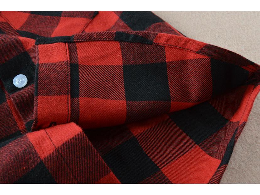 Spring 2025 Boys' Long Sleeve Plaid Korean Style Casual Shirt for Inner and Outer Wear