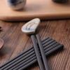 Jingzhouyuan Pointed Alloy Chopsticks, 20-Pair Set