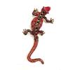 SKEDS Classic Women Men Vintage Crystal Lizard Badges Brooch Fashion Baroque Boutique Shining Pin For Ladies's Clothing Coat