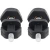 Unifizz Hood Stop Cushion Bumper 2 Pack Rubber Hood Rest Supports for Ford Ranger 1998-2011, F-250 F-350 Super Duty 1999-2007, Excursion, Explorer,