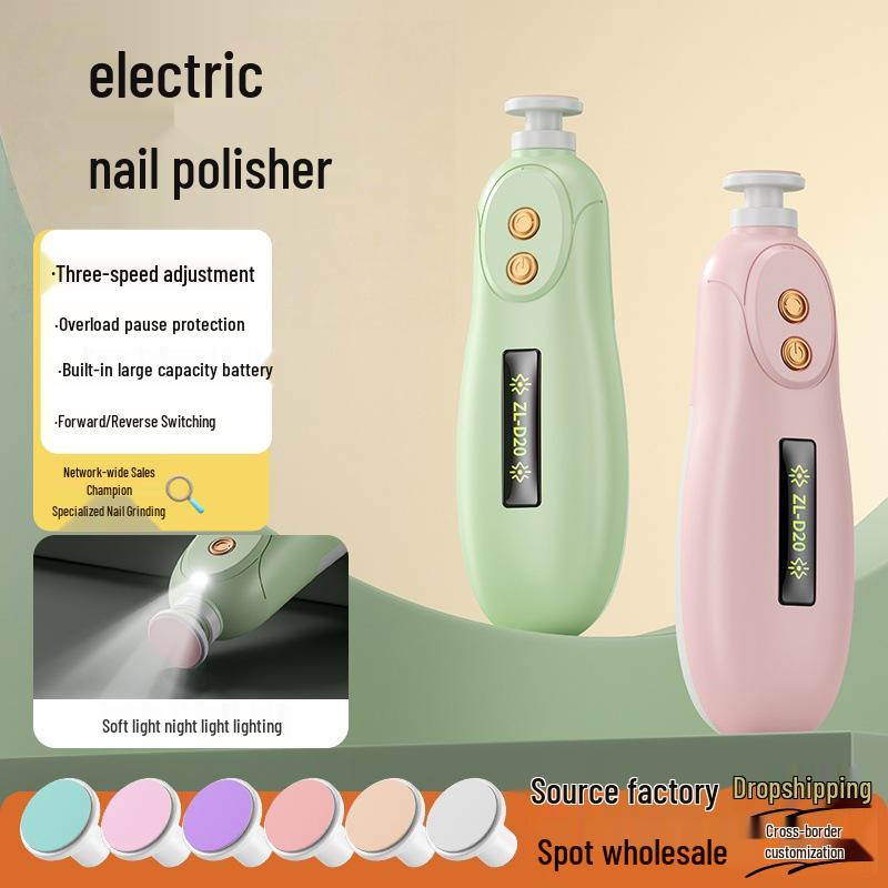 Lima & Tagliaunghie Elettrico Multifunzione per Neonati, Animali Domestici e Pappagalli