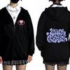 Nina Chuba Tour Cover Zipper Hoodie Men Women Fashion Pop Music Streetwear Unisex Vintage Casual Zip Up Jacket
