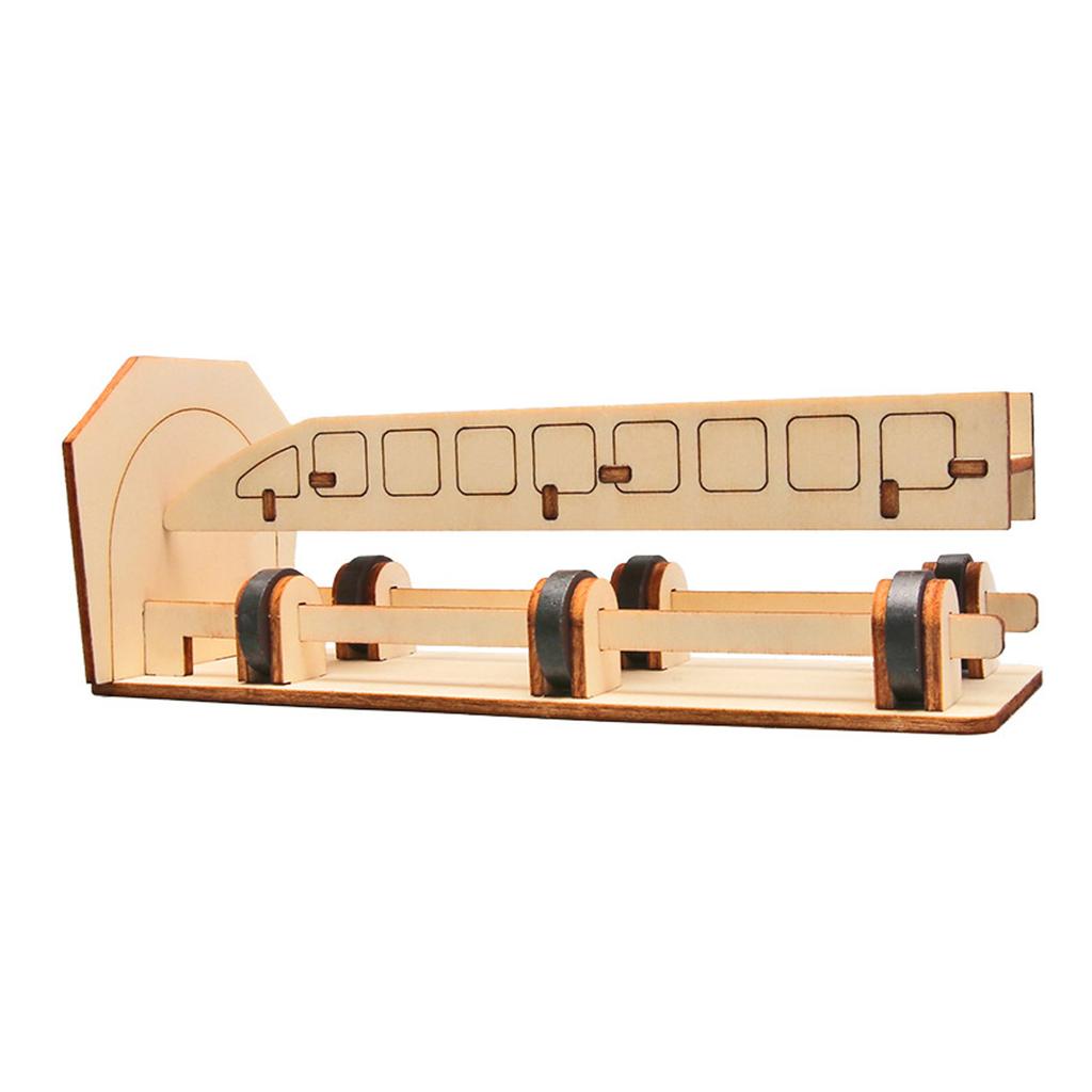 Magnetic Levitation Train Model Building Set Science Experiment For Kids Students Educational Physics Experiment