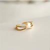 Lindon Classic Copper Alloy Zircon Ring Ladies Jewelry Wedding Promise Party Gift