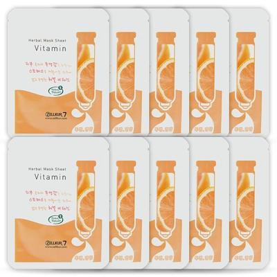 Vitamin 10ea Mask Pack Recommendation: 1 Pack a Day (2033184)
