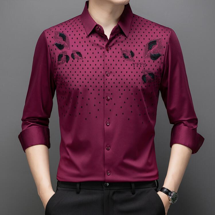 Autumn Long Sleeve Middle-Aged & Young Top Shirt M