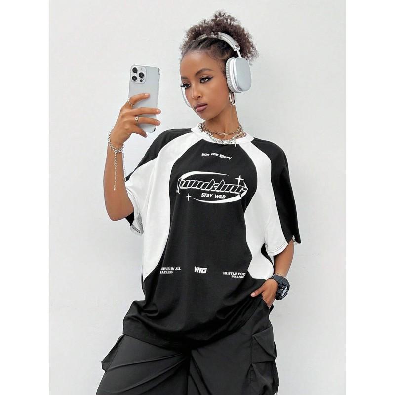 Mens Womens Casual Retro American Style T-Shirt Digital Print Slim Fit Short Sleeve Crew Neck Tee
