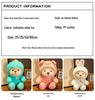Cute Bear Doll Plush Toy for Girls - Perfect Birthday Gift & Best Friend Hug Pillow