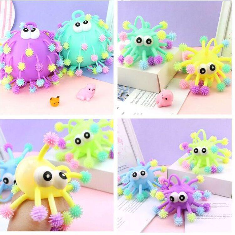Caterpillar Snow Globe Stress Relief Squeeze Toy