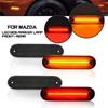 For 1990-1997 Mazda Miata 1999-05 Mazda MX-5 LED Side Marker Lights Smoked Lens