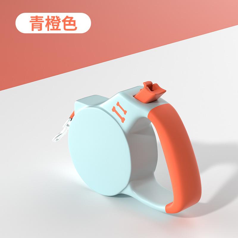 5m /8m Retractable Dog Leash Automatic Lockable Heavy Duty Traction Rope Fit Small Medium Large Dogs Within 20kg 50kg for Daily Outdoor Walking