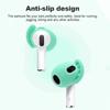 1 Pair Earphone Ear Caps Anti Slip Bluetooth-compatible Headphones Eartips Ear Caps for AirPods 3 Accessories