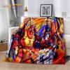 Cartoon T-Transformers Autobots Soft Flannel Blanket for Beds Bedroom Sofa Picnic,Throw Blanket for Cover Outdoor Leisure Gift