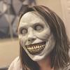 Smiling Demon Halloween Mask Horror Creepy Face Mask for Cosplay Party Masquerade & Decoration