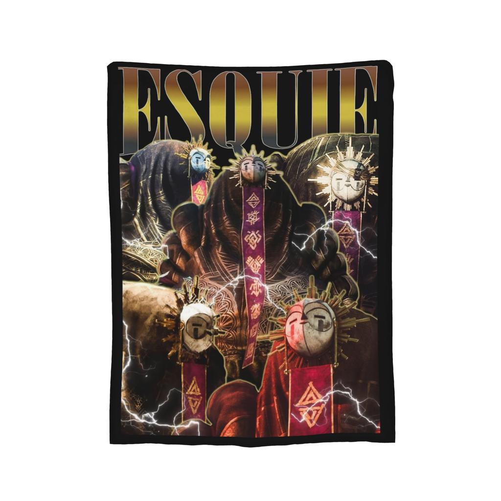 Esquie Clair Obscur Expedition 33 Tarot Card Blanket Fleece Printed   Warm Throw Blankets for Bedding Travel Bedding Throws