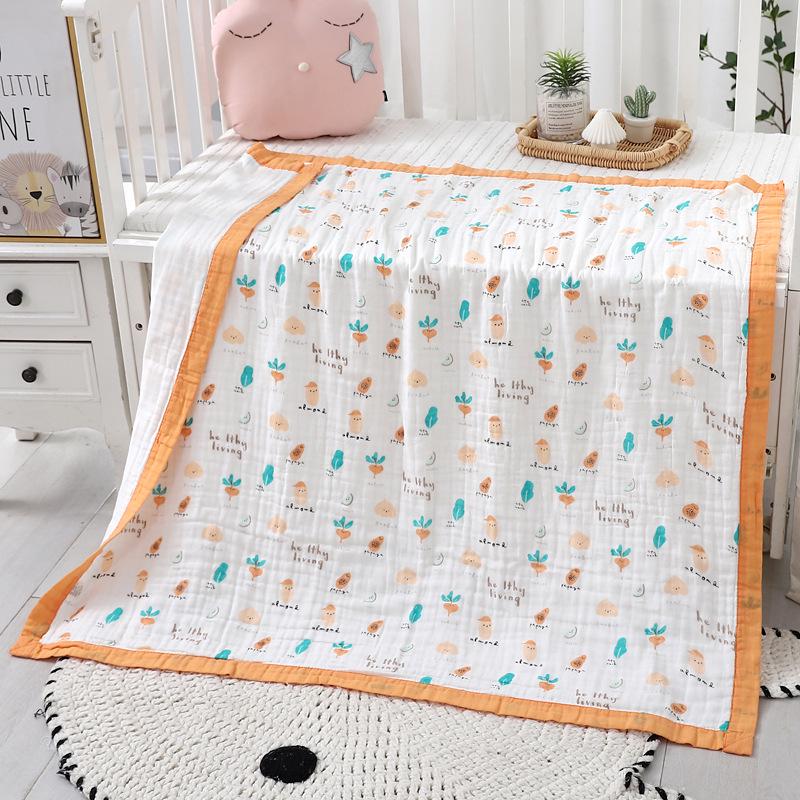 Soft Cartoon Baby Bath Towel: Pure Cotton, Skin-Friendly, All-Season, Universal Fit