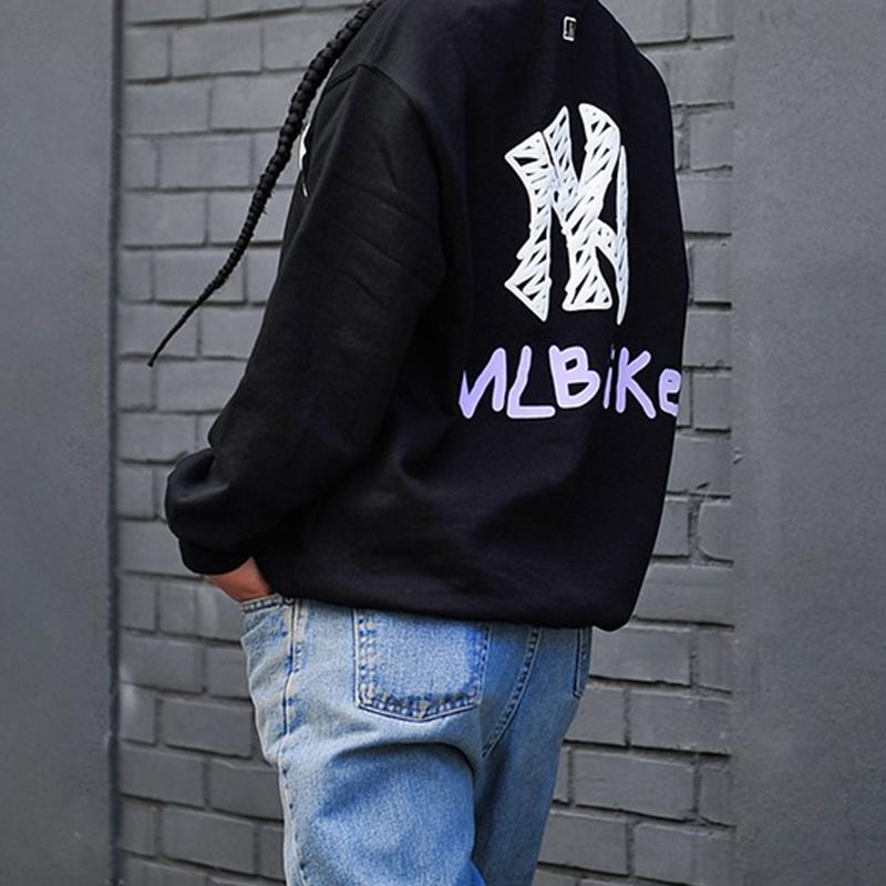New MLB Like Series Sweatshirts Unisex Black 31MT22961-50L