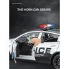 1/24 Tesla Model Y SUV Alloy Police New Energy Car Model Diecast Metal Vehicles Car Model Simulation Sound and Light Children Toy Gift