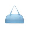 Nike Logo Print Zipper Closure Polyester Tote Shoulder Crossbody Gym Bag Large Unisex bags Aquarius-Blue Light-Laser-Orange DR6974-407