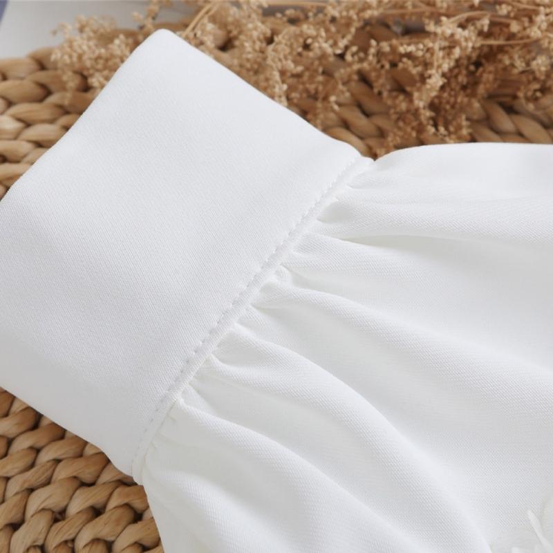 Flared Trim Arm Sleeves 2000s Decorative Hand Cuffs Elegant Detachable Wrist Cuffs