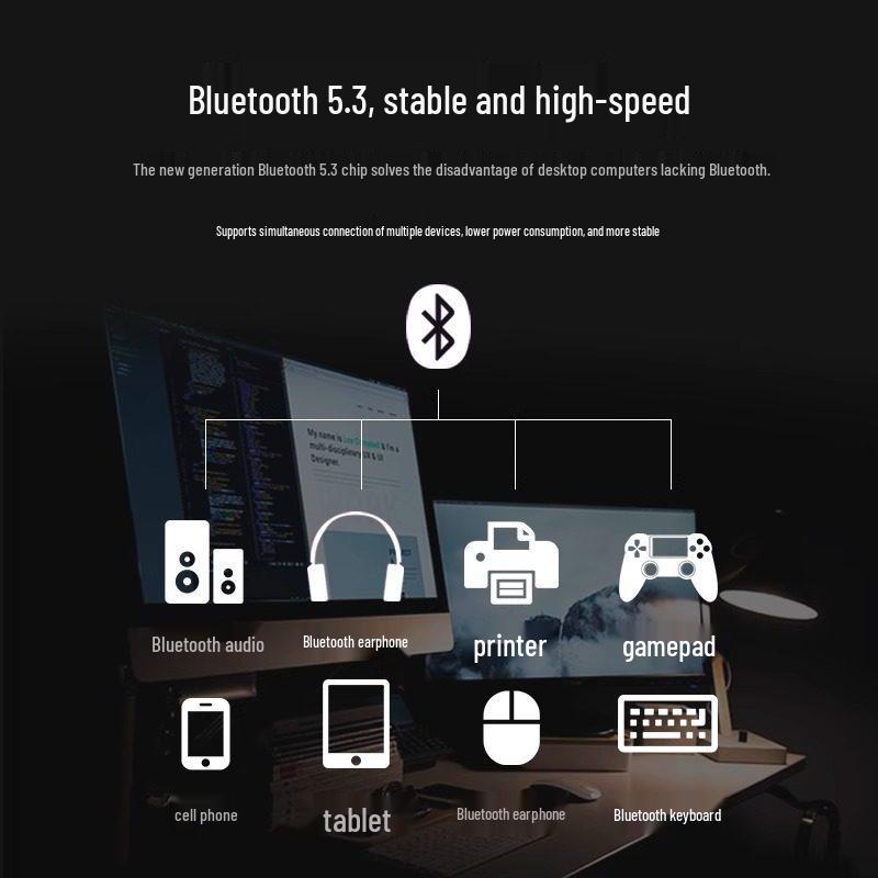 MT7925 Tri-band PCIe Network Card - WIFI7 Gigabit 5G/6G for Desktop