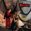 Fashion Black Halloween Spooky Cloth Drape Hang Up Spooky Halloween Decor Net Halloween Gauze Outdoor Decor