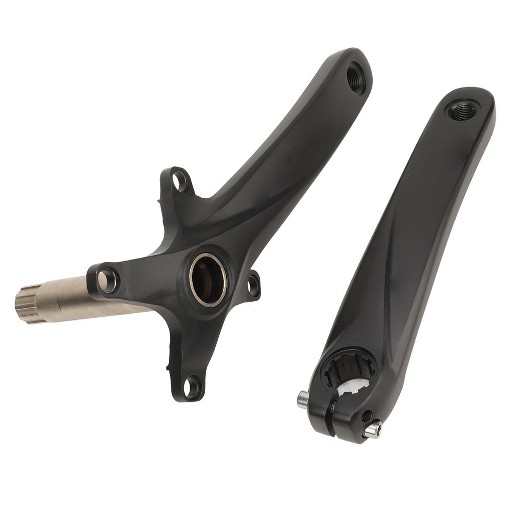 Mountain Bike Crankset Hollow Integrated Aluminum Alloy Lightweight Bike Crank Arm Set for Road