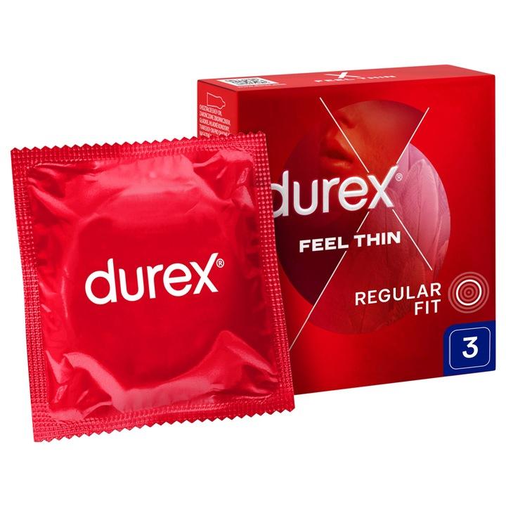 Durex Feel Thin Ultra-Sensitive Latex Condom Trio-Pack