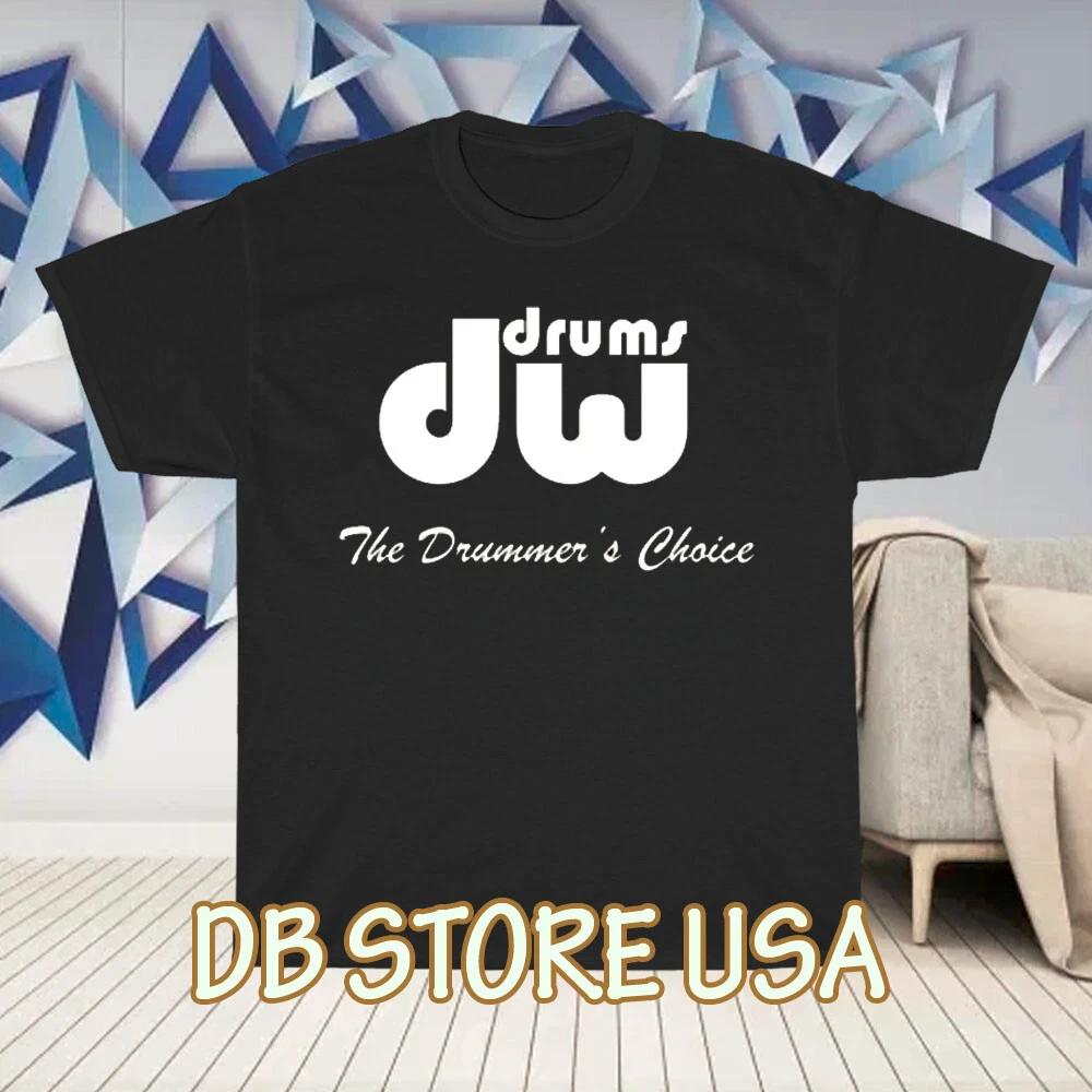 Men s and Women s T-shirts DW Drums Cymbals XL