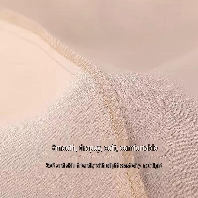 Elderly Women's Summer Breathable Lapel Shirt Set