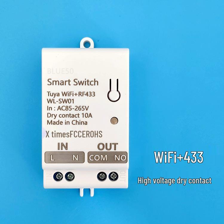 Tuya WiFi Smart Switch: 12V/24V Constant Voltage with WiFi and 433 Remote Control for Door Lock or Light Modification