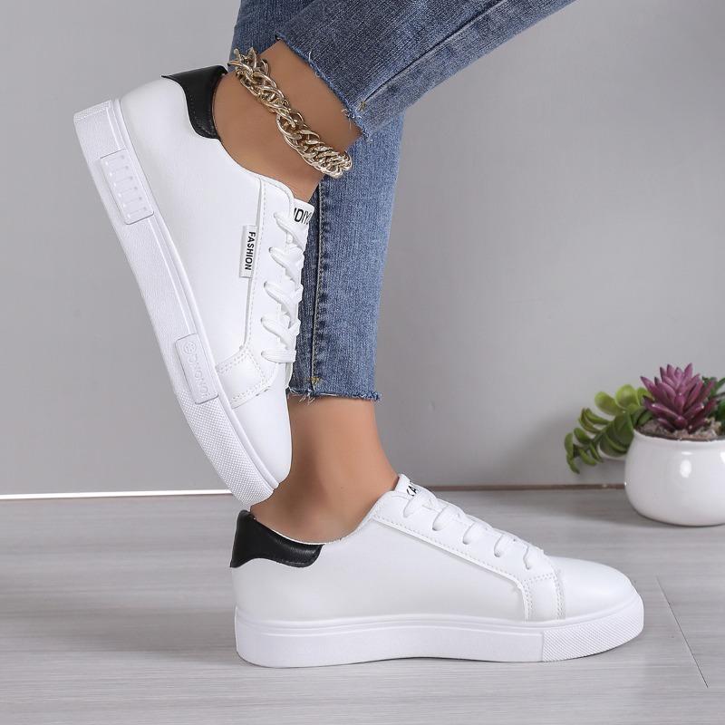 Fashion Shoes for Women 2024 Lace Up Casual Women's Shoes Comfortable Soft Bottom Sneakers Women Female Platform Shoes Zapatos De Mujer