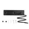 Hair Dryer Rack Aluminum Alloy Wall Mounted Hairdressing Blower Bracket Holder for Bathroom