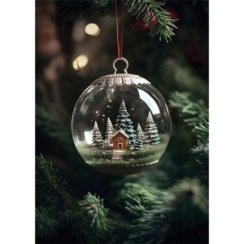 

Christmas Collection Canvas Print Art Santa Christmas Tree Deer Poster Canvas Wall Art Picture Unique Home Decor Christmas Gifts 21cm×30cm NoFrame