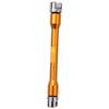 For Most Motorbike Tire Repair Wrench Motorcycle Handle Spoke Wrench CNC Spanner Set 5.0-6.8 Length 93Mm/3.7In Gold